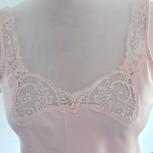Papillon-Blanc light pink camisole with lace size 34 - Picture 2 of 13